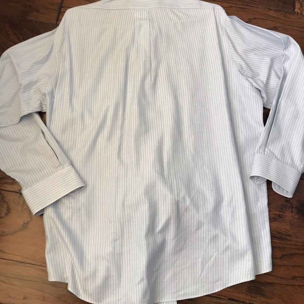 Saks Fifth Avenue button down dress shirt EUC - Picture 3 of 6